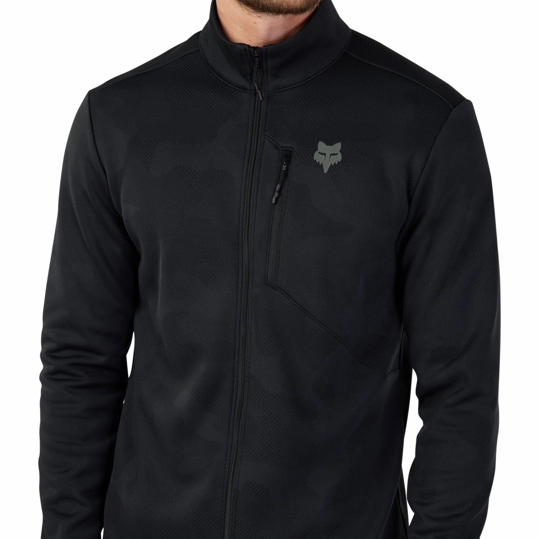 Fox Ranger Mid-Layer Mens Cycling Jacket - Black Mittens
