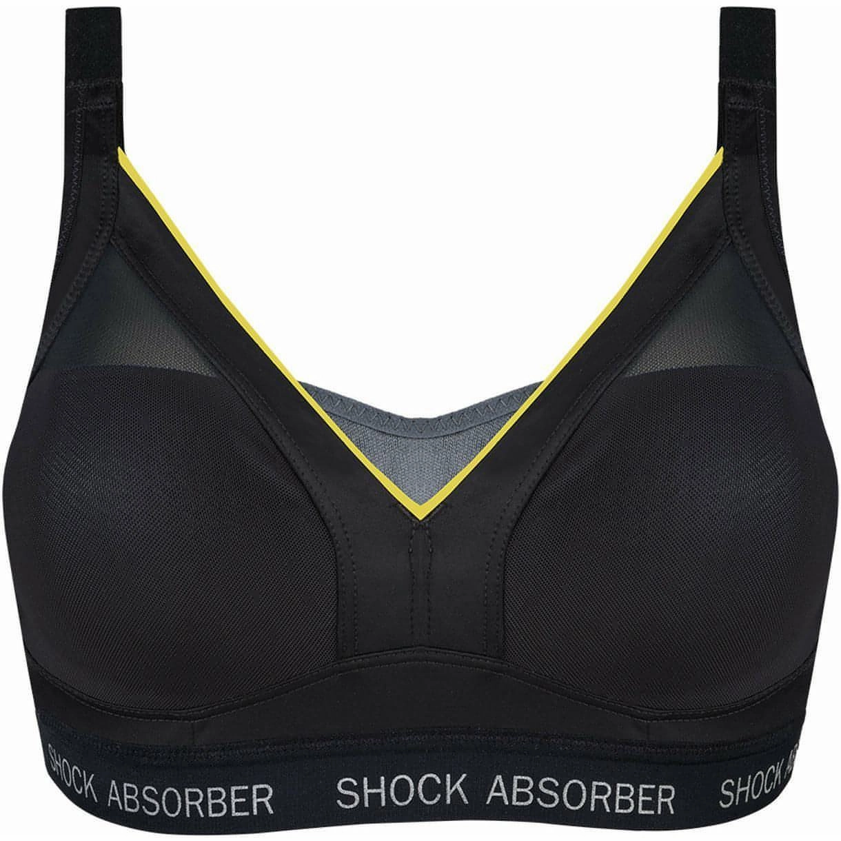 Shock Absorber Active Shaped Support Womens Sports Bra - Grey tie venue Vapor Transfer Coating