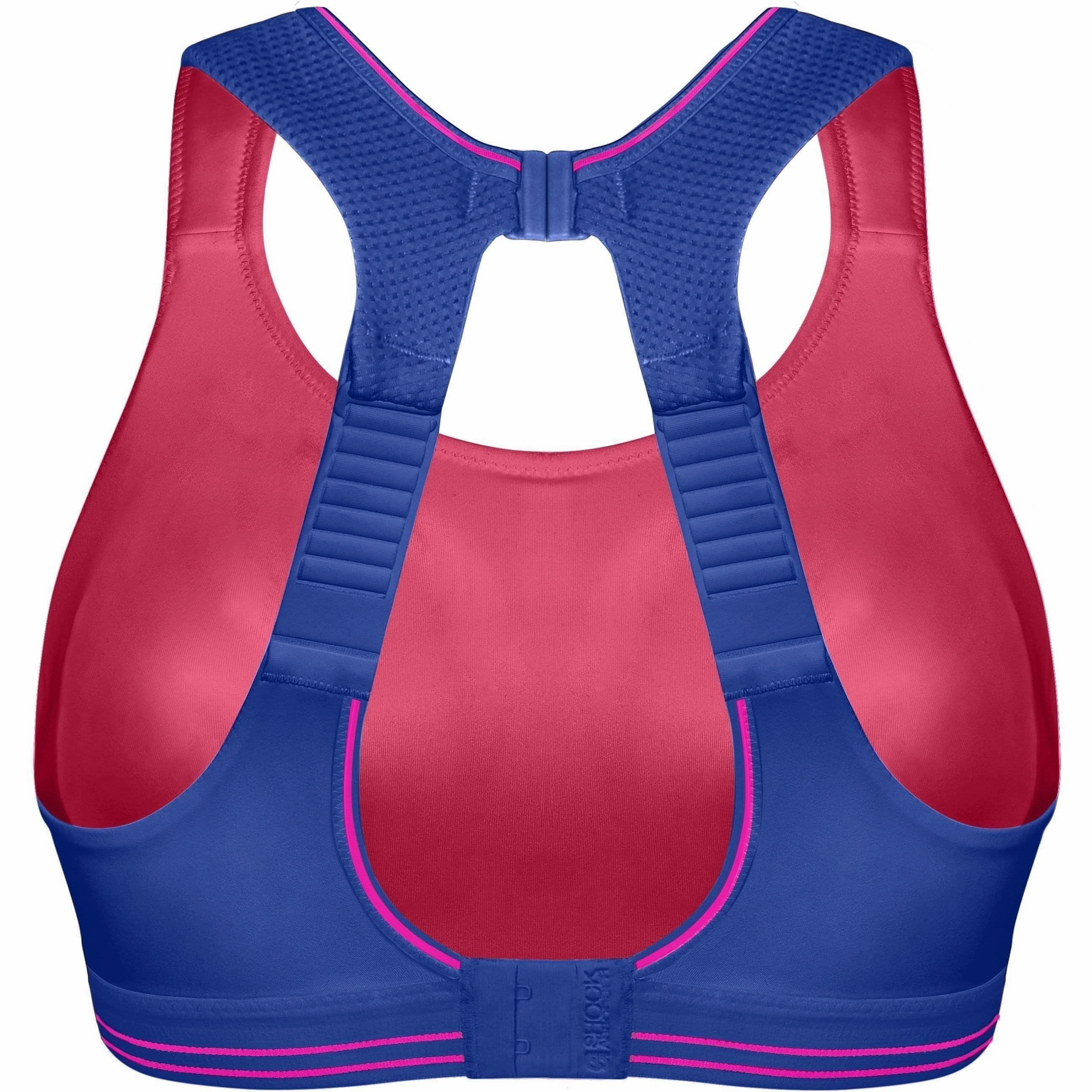 Shock Absorber Ultimate Run Womens Sports Bra - Blue Meeting Ready