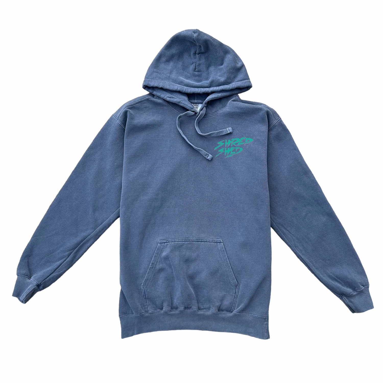 Easy Care Fabric Minimal Daily Fit Shred Shed Hooded Sweatshirt