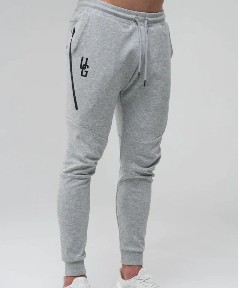 Urban Chic UNDRGROUND Essential Tapered Joggers (Marble Grey)