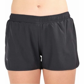 ceramic hunting More Mile Core 2 In 1 Womens Running Shorts - Black