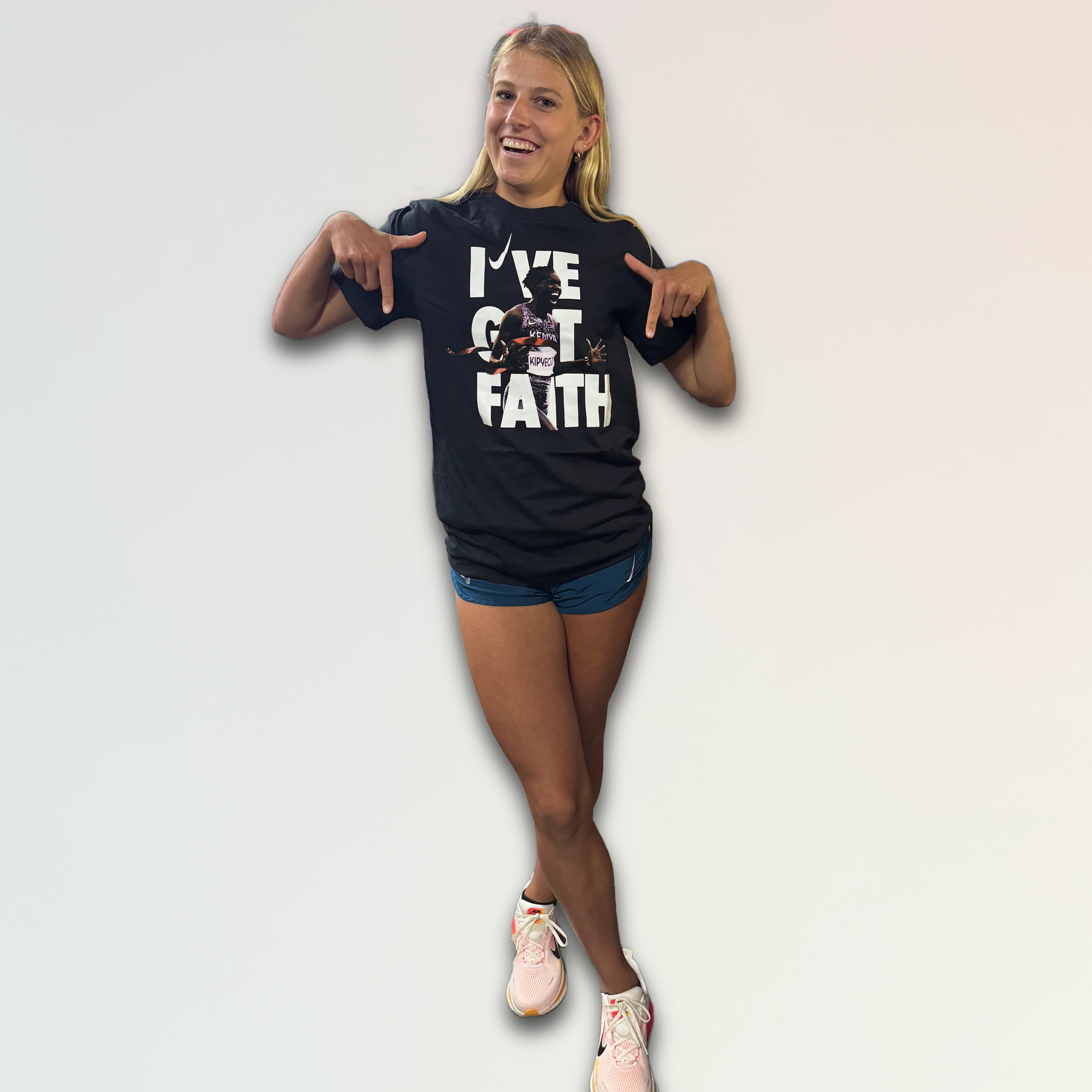 Nike Unisex I've Got Faith Tee City Look Light and Comfortable