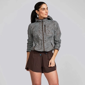 Two Way Zipper Microfiber Blend Janji Women's Zephyrunner Wind Shell