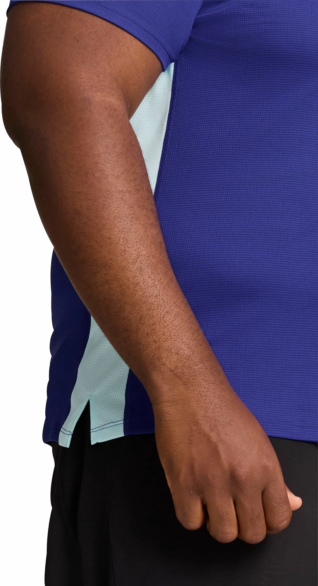 Puma Run Favourite Short Sleeve Mens Running Top - Blue Lightweight Layer Light and Fresh