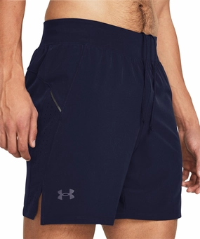 Under Armour Launch Elite 7 Inch Mens Running Shorts - Blue fashion industry Personalized