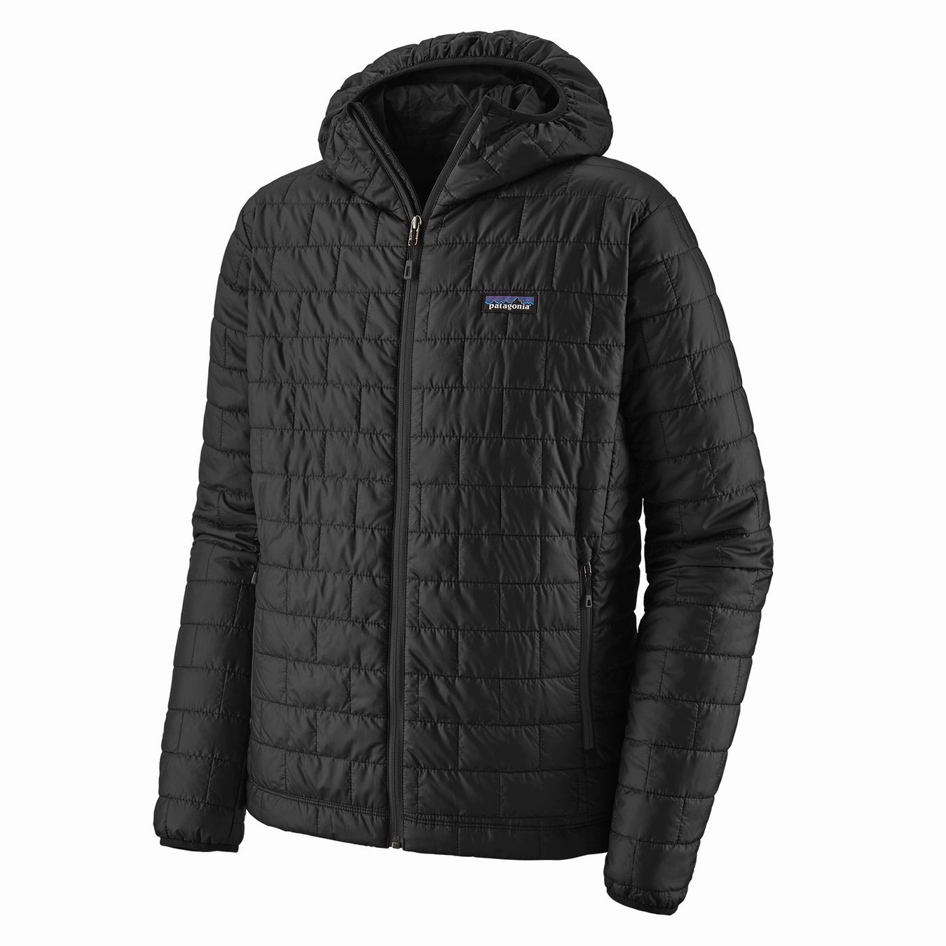 StainlessZippers Patagonia Men's Nano Puff Hoody Black
