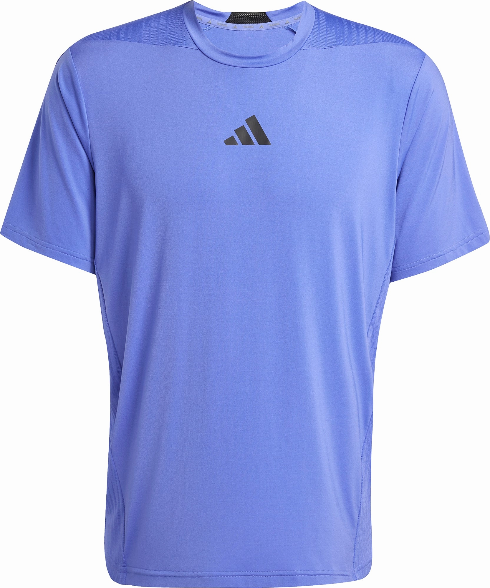 adidas Designed For Training Intensity Short Sleeve Mens Training Top - Blue Noble Grace GentleWaistband