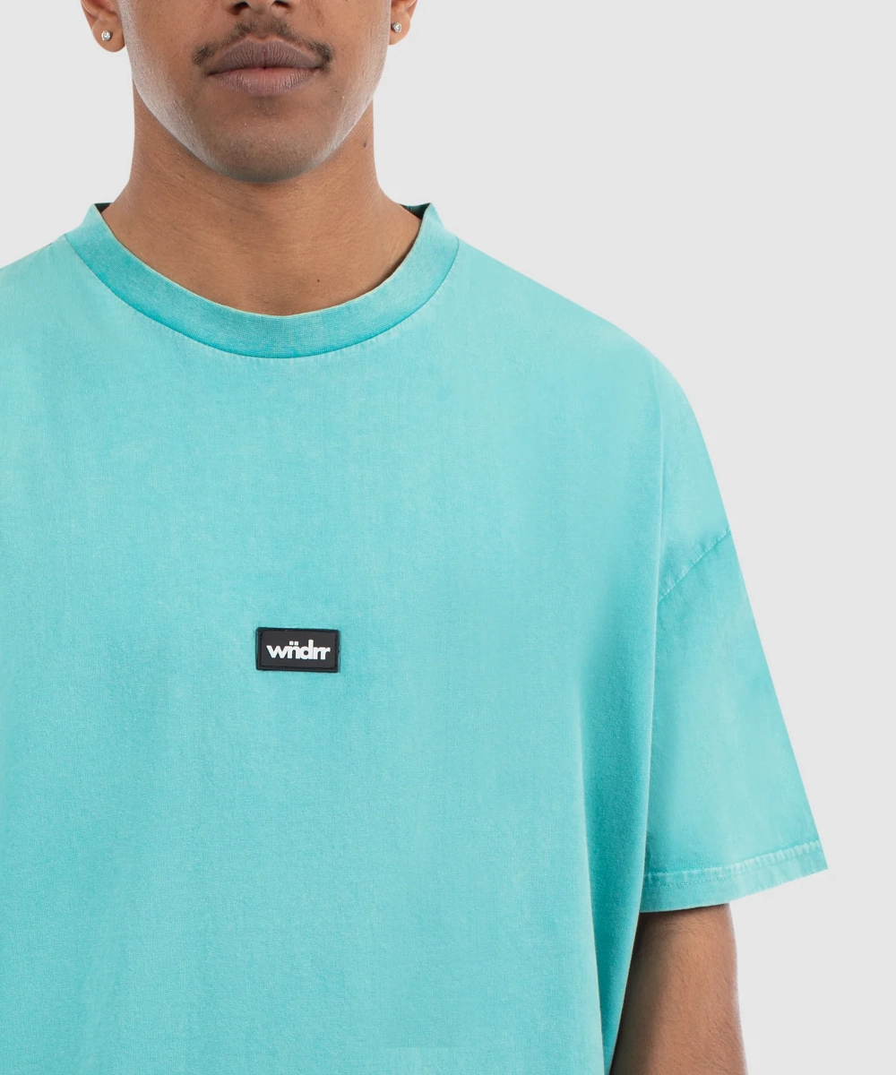 Hygienic Finish Fairy Mood WNDRR Hoxton Vintage Fit Tee (Washed Teal)