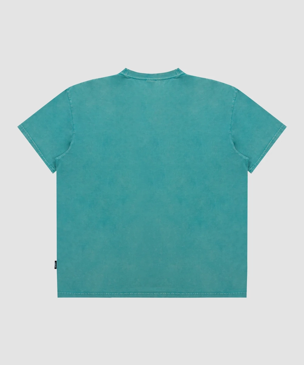 Breathable mesh WNDRR Hoxton Vintage Fit Tee (Washed Teal)