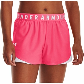Under Armour Play Up 3.0 Womens Running Shorts - Pink Retro Style Versatile Fit
