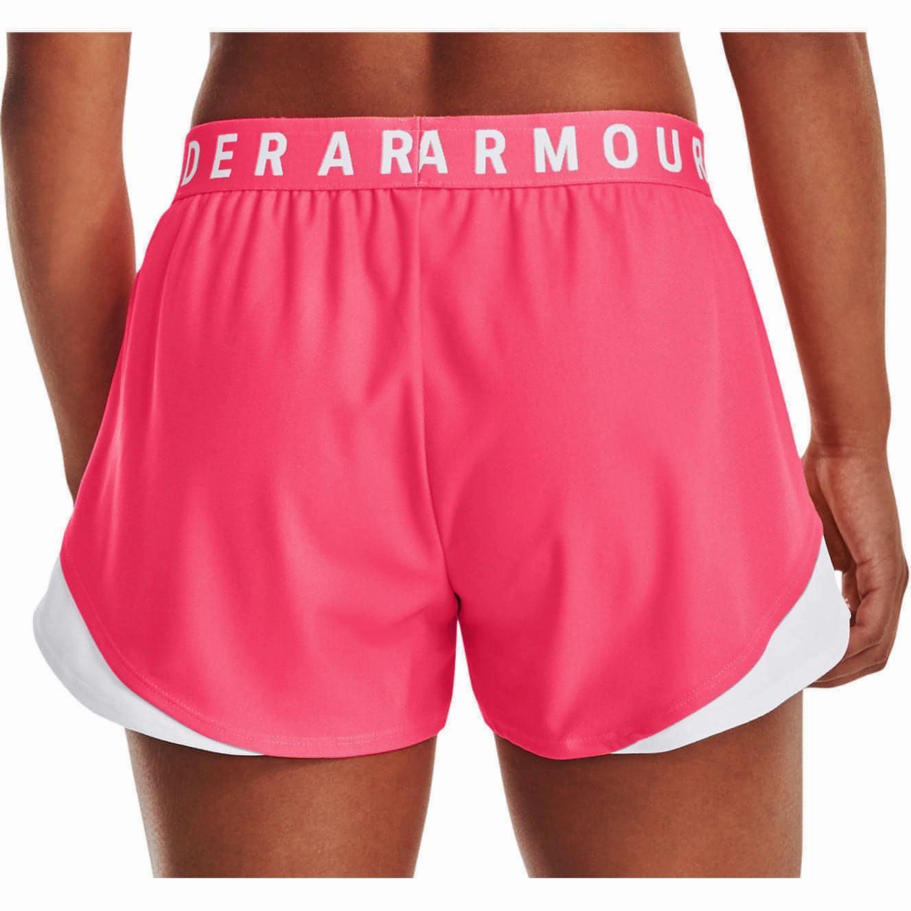 Style Basic Under Armour Play Up 3.0 Womens Running Shorts - Pink