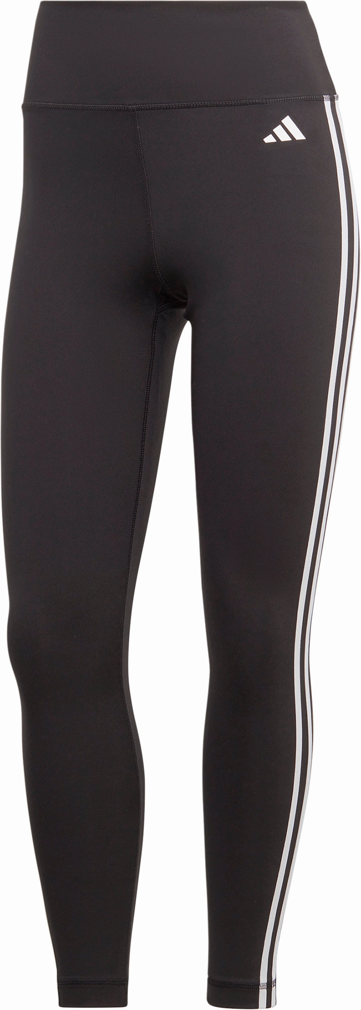 Dry Touch adidas Train Essentials 3 Stripes Womens 7/8 Training Tights - Black