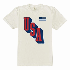 Chic Cut Box Basics USA Tee