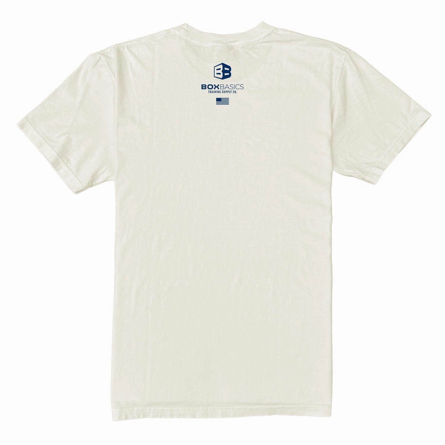 Wrinkle Free Fabric Box Basics USA Tee