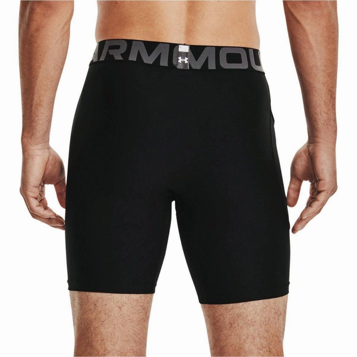 Heat Ready Playful Prints Under Armour HeatGear Mens Short Compression Tights - Black