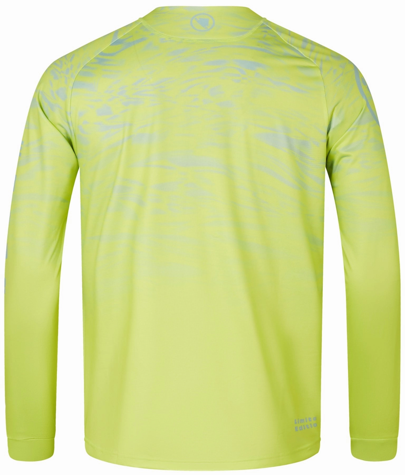 Endura Marble LTD Printed Long Sleeve Mens Cycling Jersey - Green OdorNeutralizing Tech