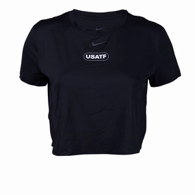 MinimalistDesign Nike USATF Women's Dri-FIT Cropped Top