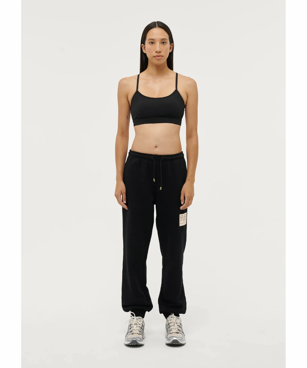 P.E Nation Cut Shot Trackpants (Black) Spring Glow Smooth Yarn