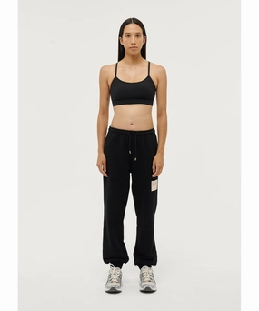 P.E Nation Cut Shot Trackpants (Black) Spring Glow Smooth Yarn