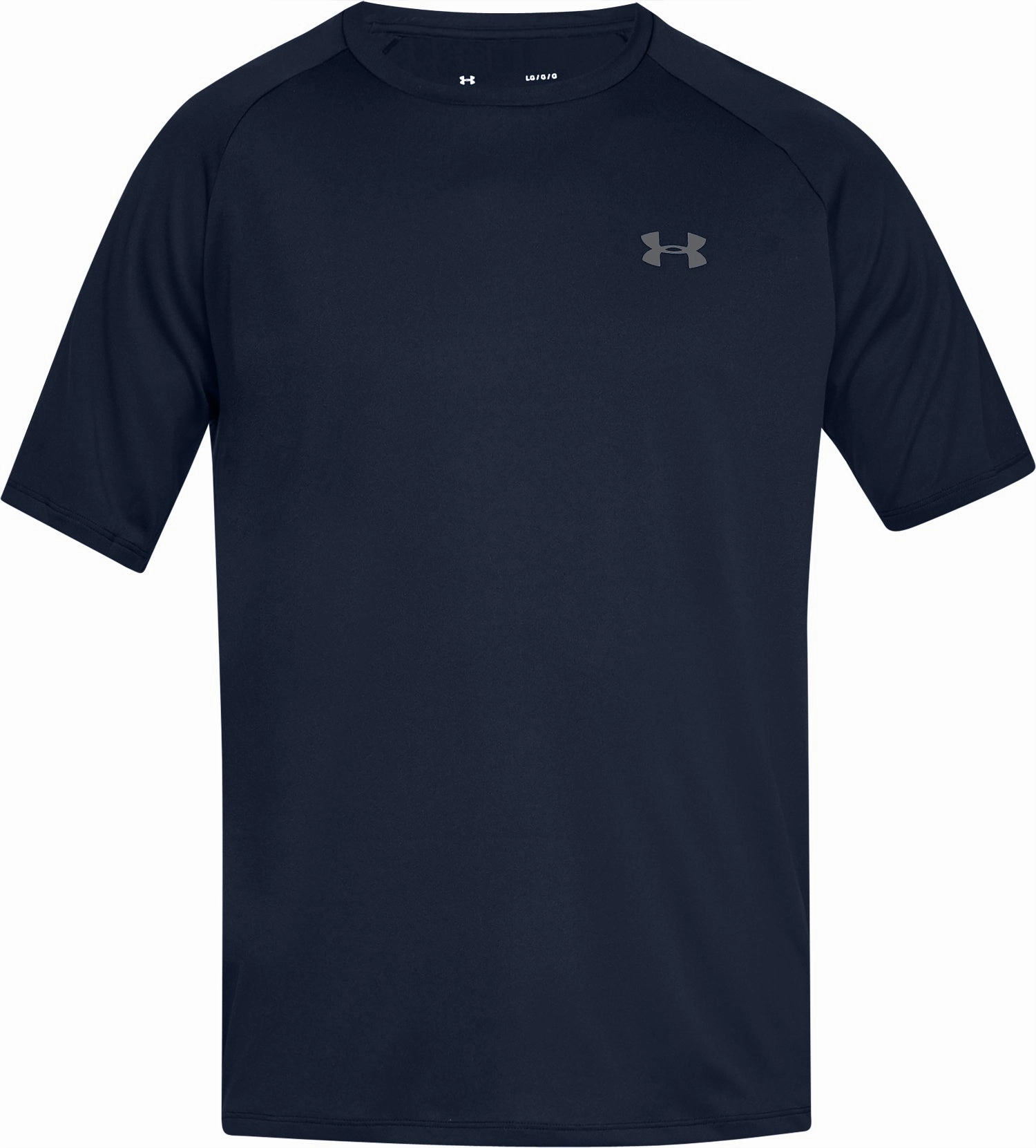 Under Armour Tech 2.0 Short Sleeve Mens Training Top - Navy Sheer Glow Zero Core