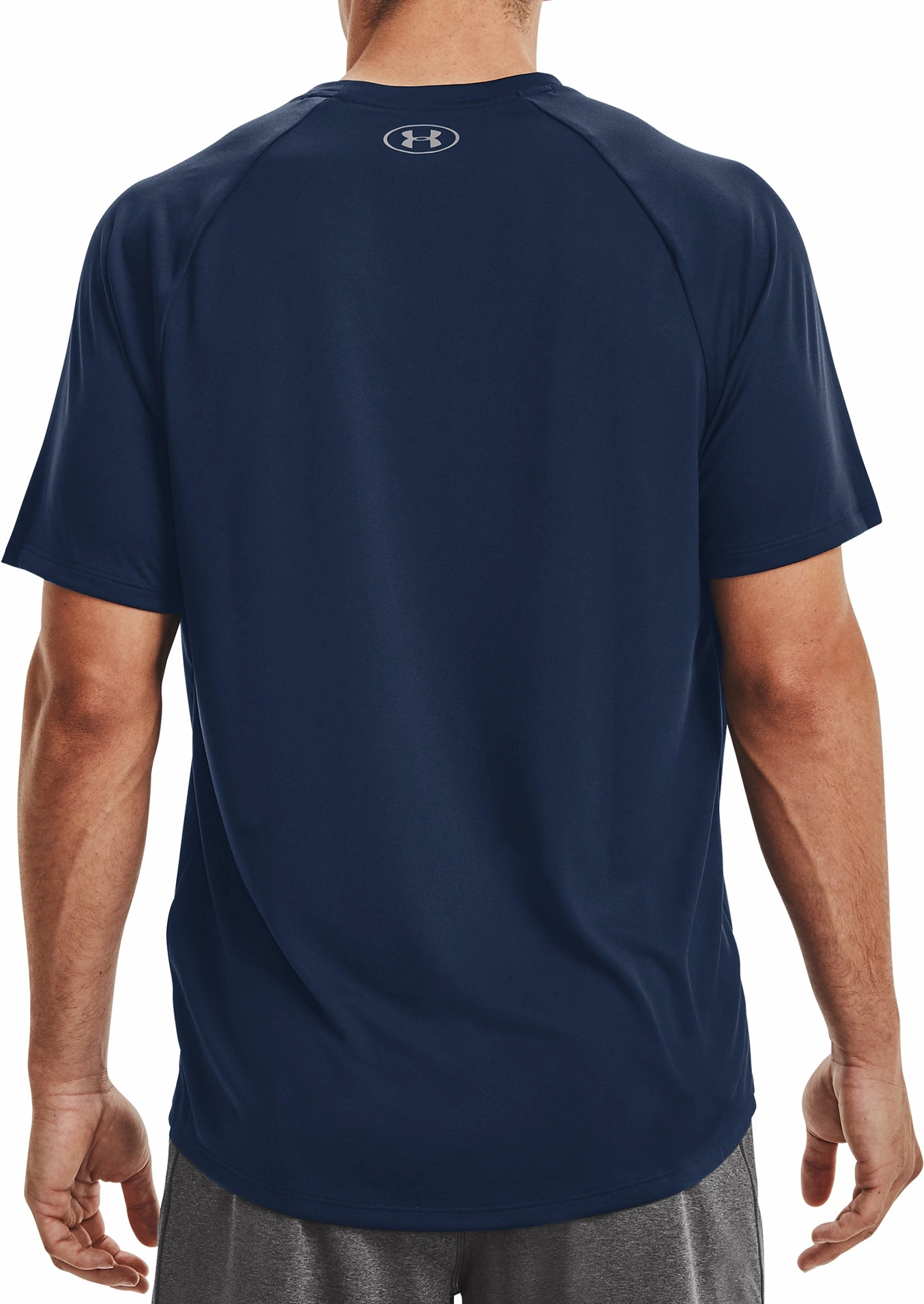 Free Fit PillingResistant Under Armour Tech 2.0 Short Sleeve Mens Training Top - Navy