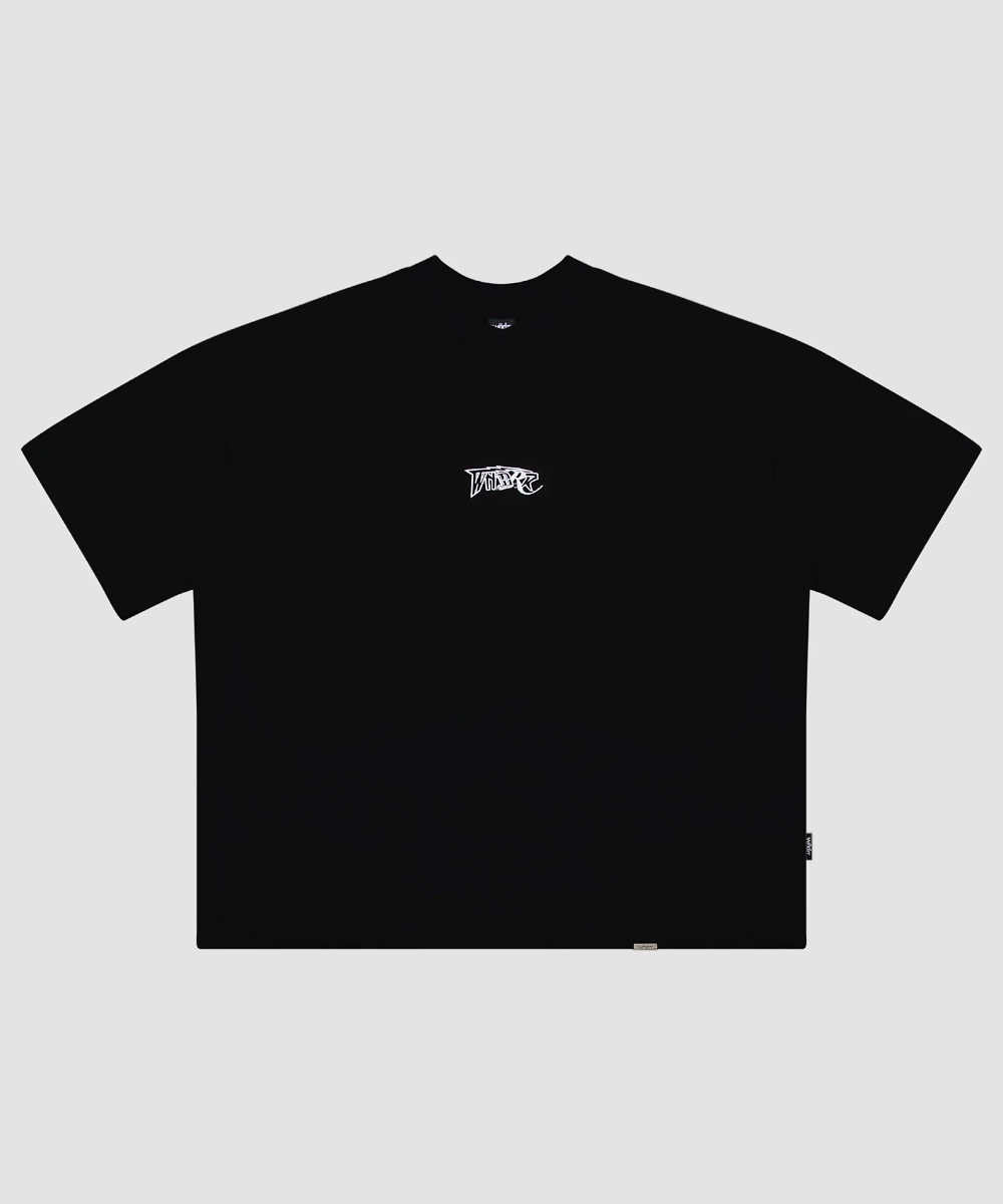 Glow Up wrinkle free WNDRR Hooper Heavy Weight Tee (Black)