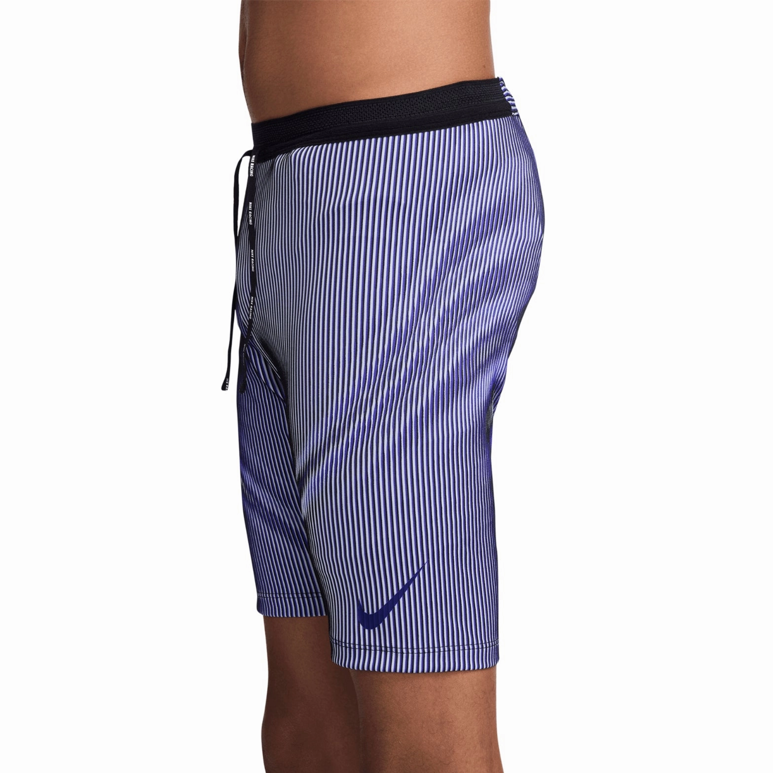SmoothFinish Men's Dri-FIT AeroSwift ADV Half Tights Persian Violet / Ghost / Black / Blue Void