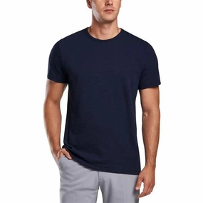 Compact Knit Structure Layering Staple G/Fore Slub Jersey Golf Tee - Twilight