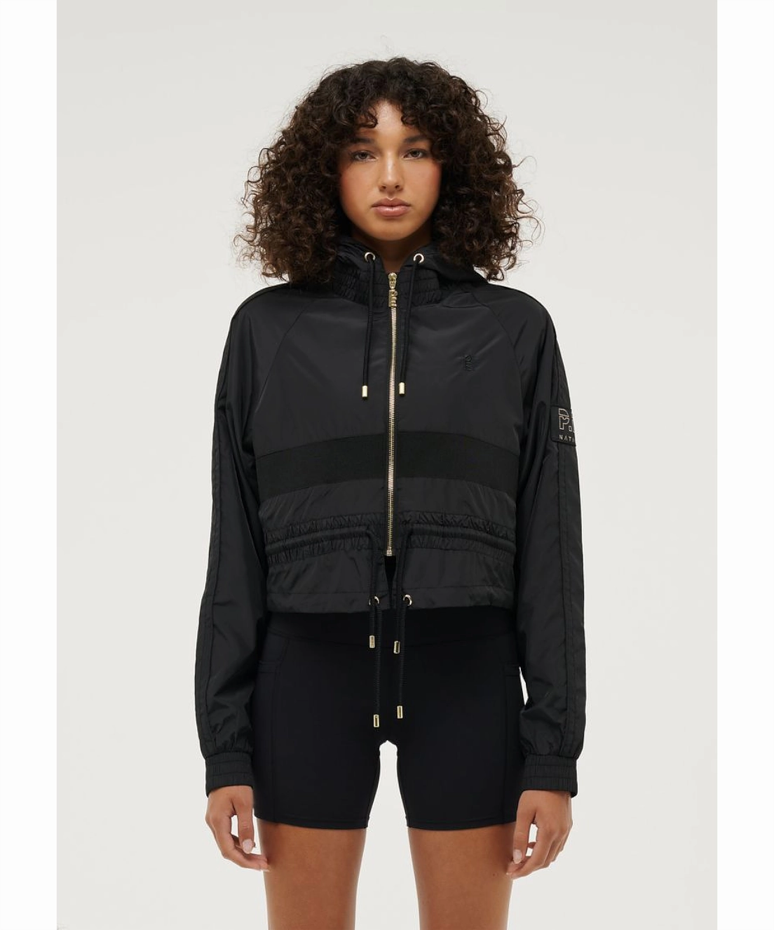 Neat Edge Epic Core P.E Nation Cropped Man Down Jacket (Black)