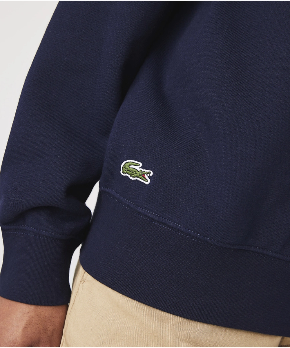 StainlessZippers Royal Charm Lacoste Soft Branding Hoodie (Navy)