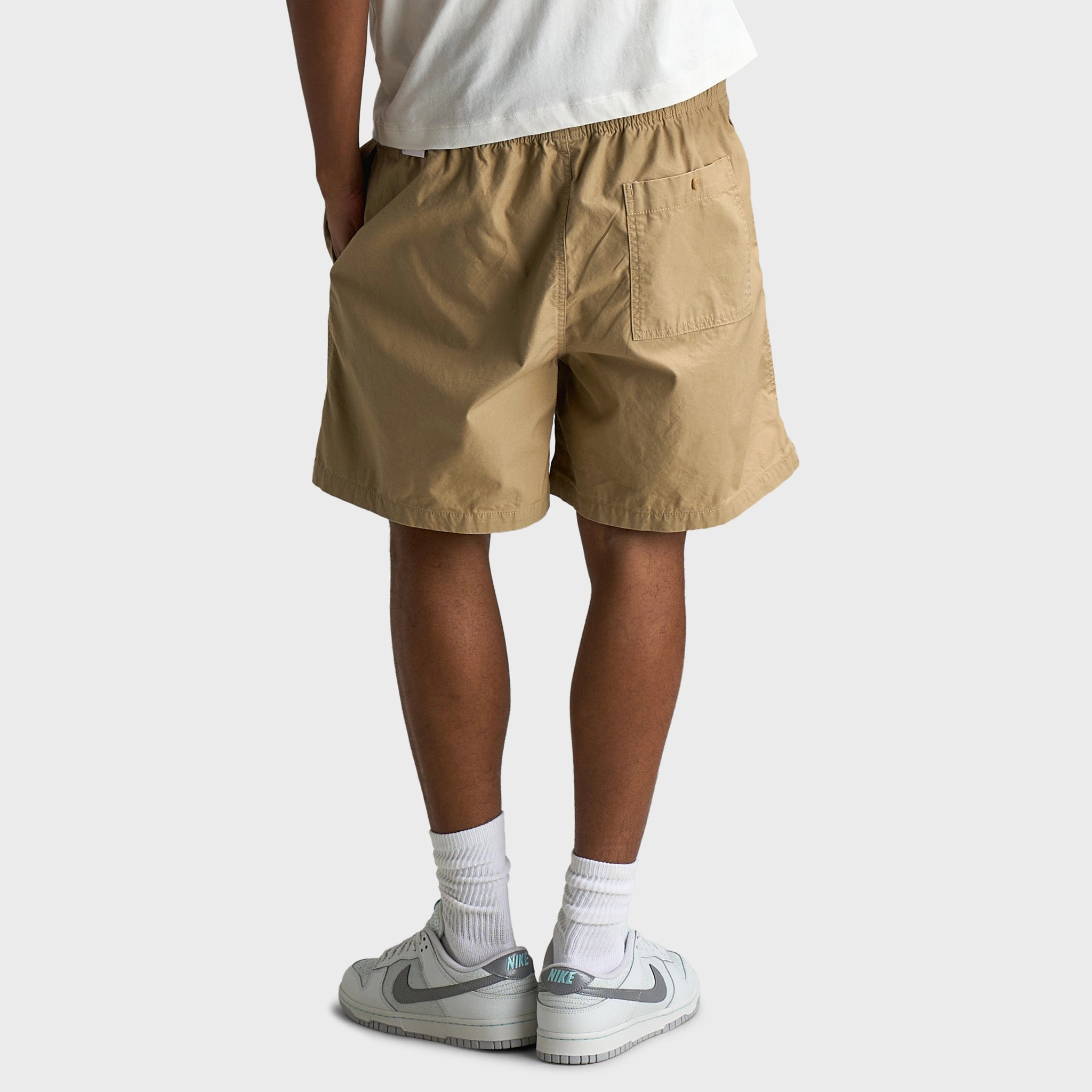 DoubleLayeredKnees Practical Wear Nike Club Washed Flow Shorts Parachute Beige / Parachute Beige