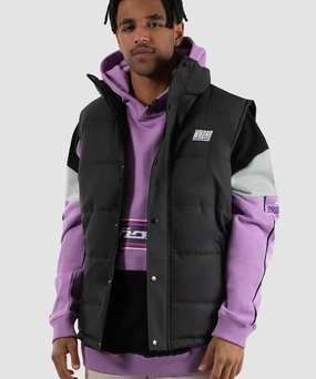 WNDRR Italic Puffer Vest (Black) King Mode Japan Neat