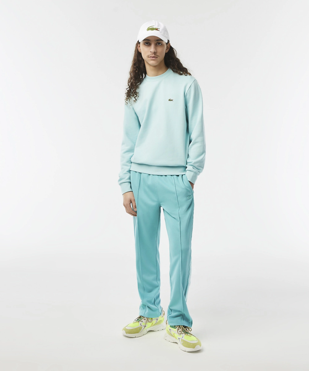 MoistureWicking Trend Glow Lacoste Essential NB Crew Neck Sweater (Pastille Mint)