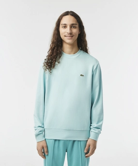 WrinkleResistant Lacoste Essential NB Crew Neck Sweater (Pastille Mint)