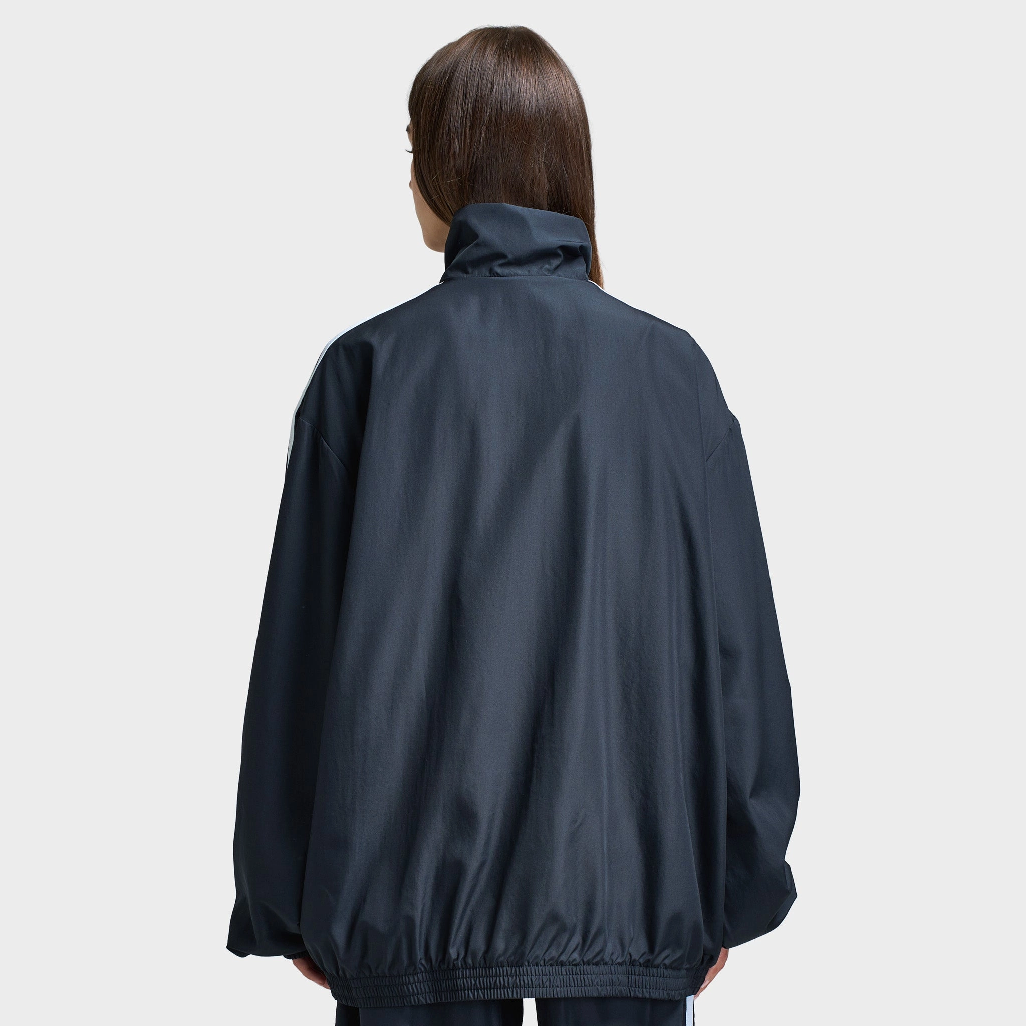 adidas Women's Adicolor Oversized Track Top / Black BreathableLining