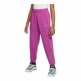Nike Sportswear Club Fleece Big Kids' (Girls') Loose Pants MinimalistStyle OdorResistant Fabric
