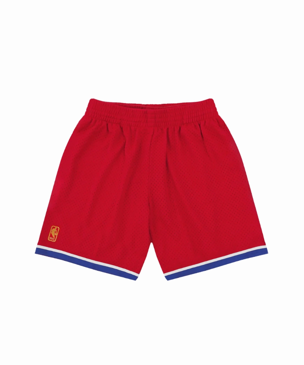 Ethical Mode AntiPillFinish Washington Bullets 1996 NBA Swingman Shorts by Mitchell & Ness