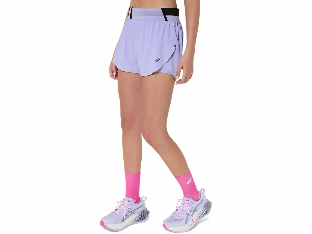 Streetwear Warm Layers Women??s Metarun Split-Short