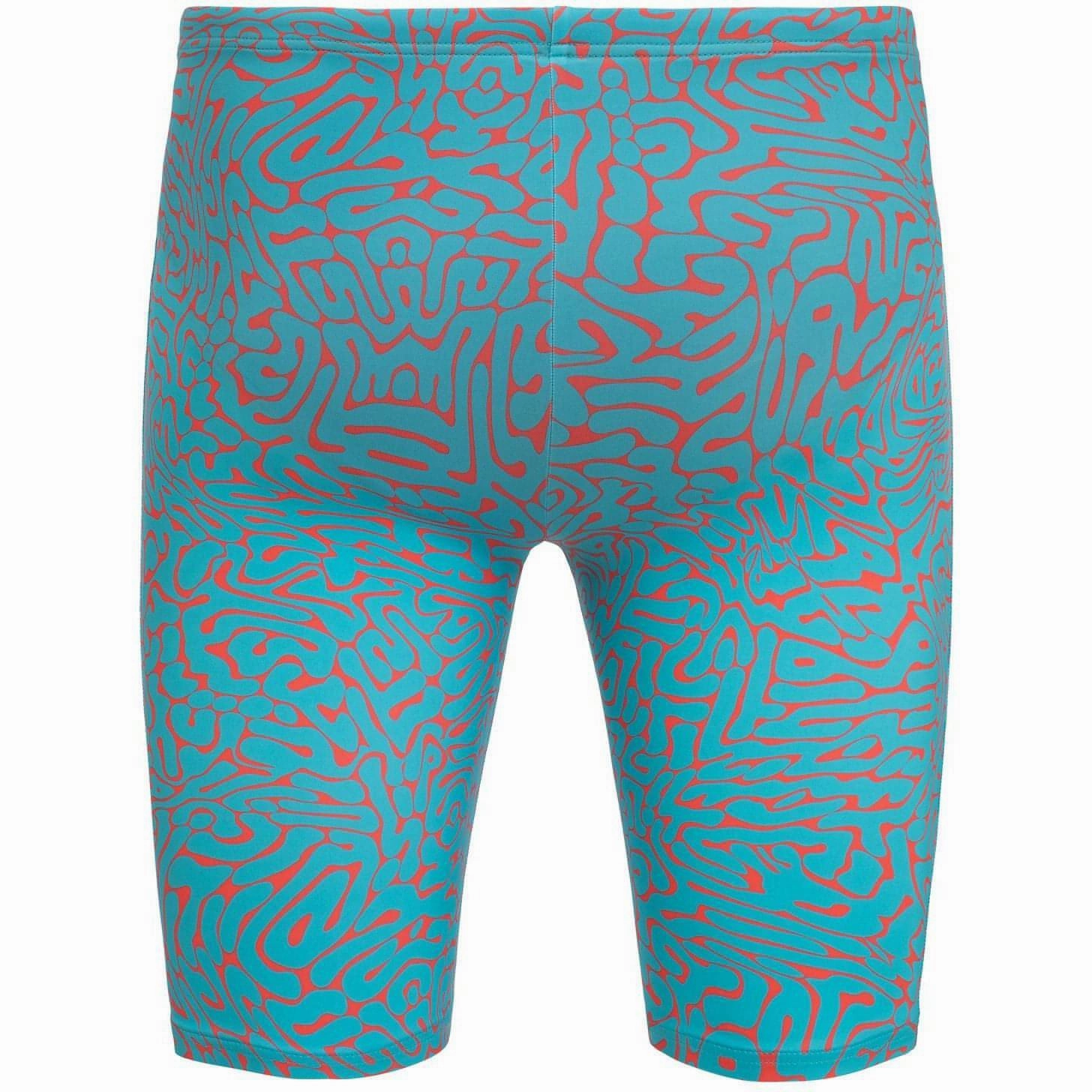 Orca Core Mens Swim Jammer Shorts - Red No Roll Edging
