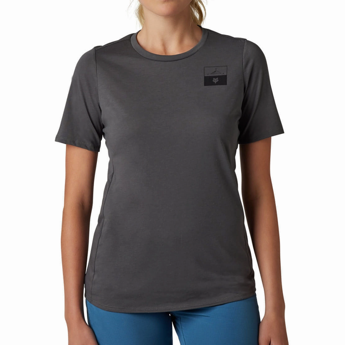 Fox Ranger DriRelease Fract Short Sleeve Womens Cycling Jersey - Grey involvement