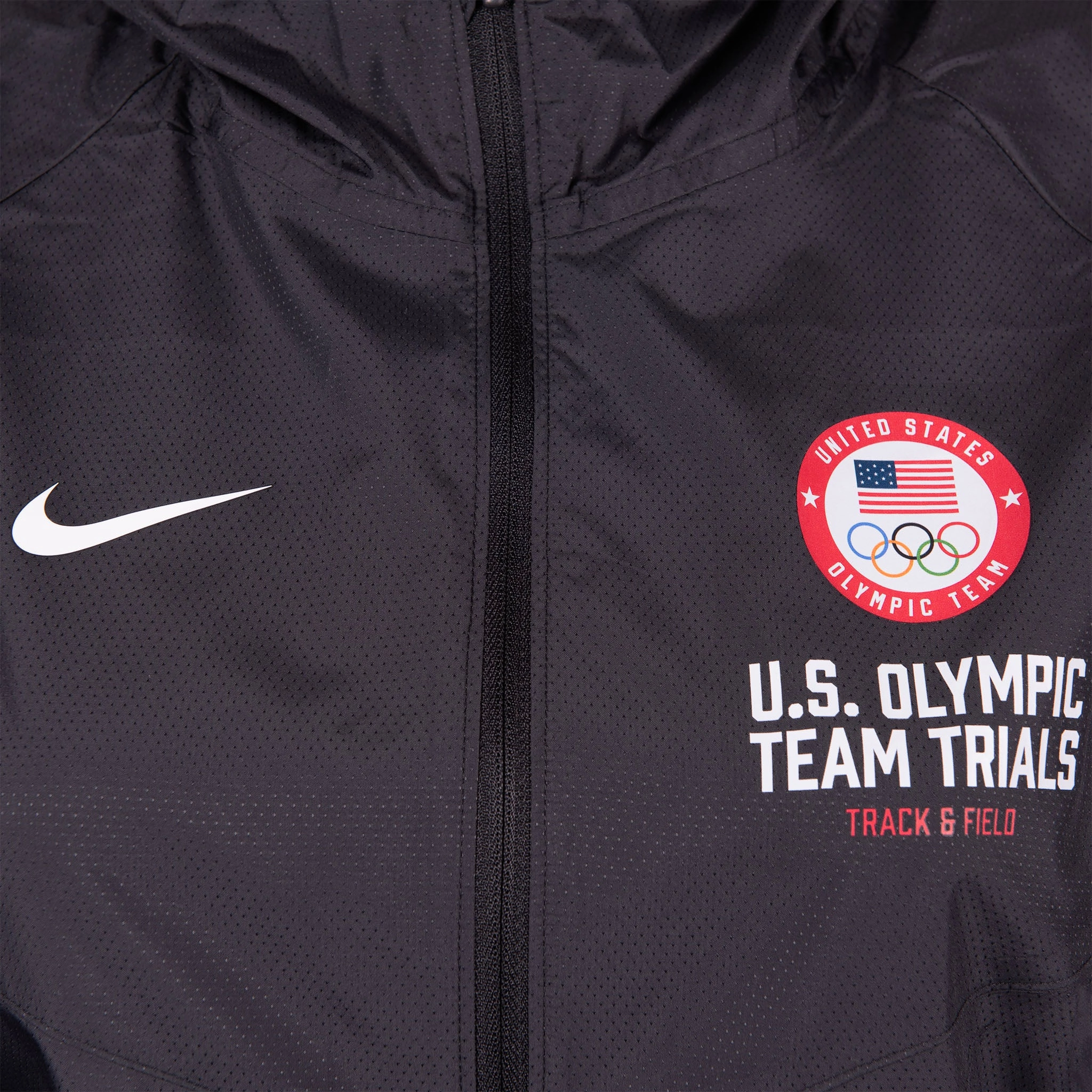 Nike USATF Women's 2024 U.S. Olympic Team Trials Miler Jacket Anti Pilling Textile