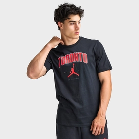 Jordan Toronto Graphic T-Shirt / Black Non Restrictive Cut