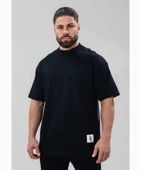 UNDRGROUND Relaxed Fit Tee (Jet Black) ReinforcedHem