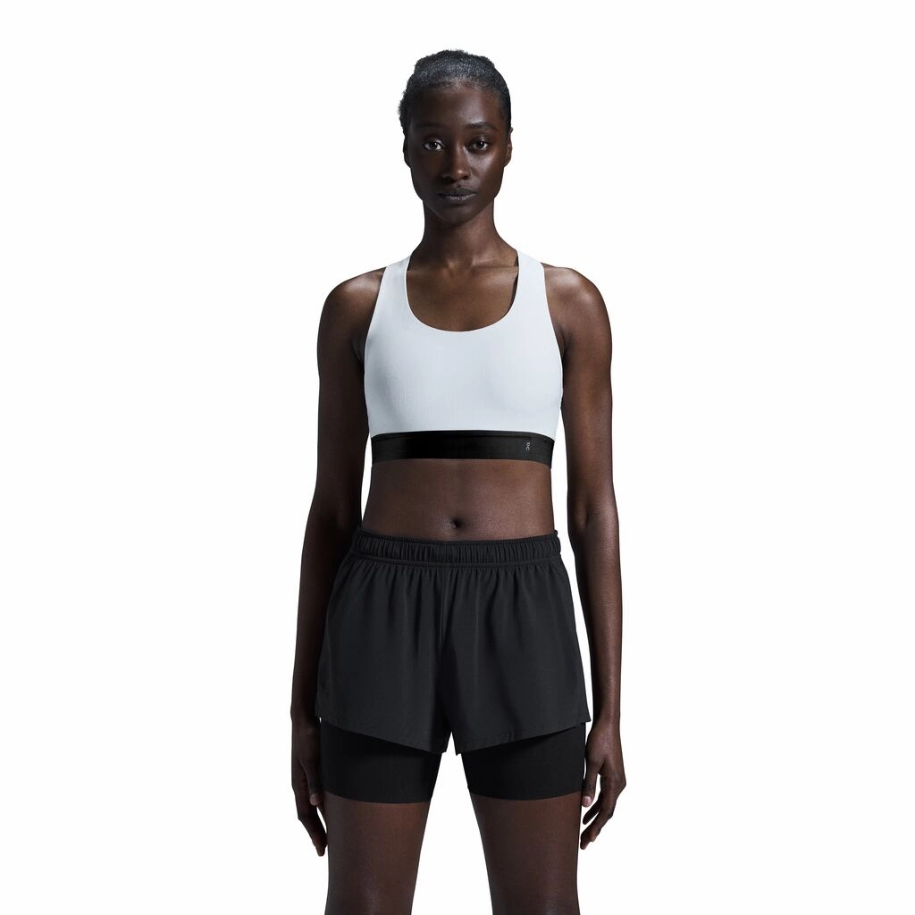 Women's Pace Bra Undyed-White / Black Wind Ease
