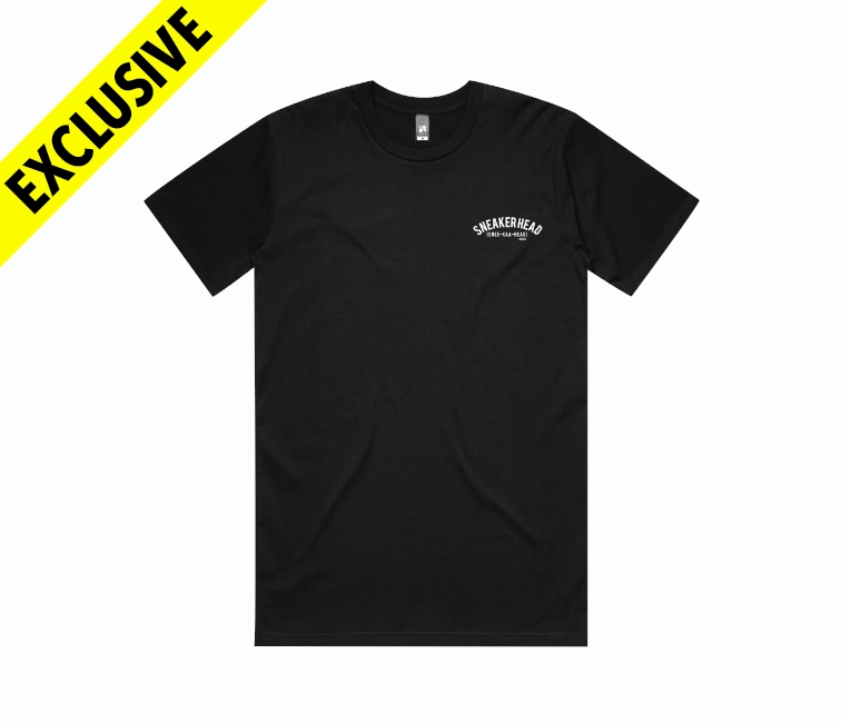 EcoFriendlyTextiles StretchableMaterial Sneakerhead "OG" Tee (Black)