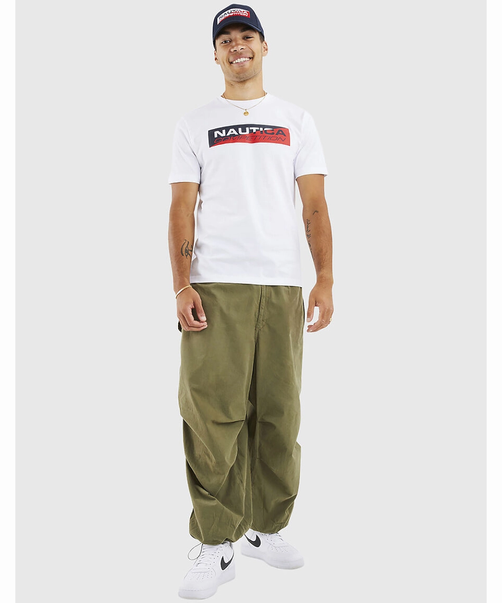 UltraSoft Texture Nautica Competition Baffin Tee (White)