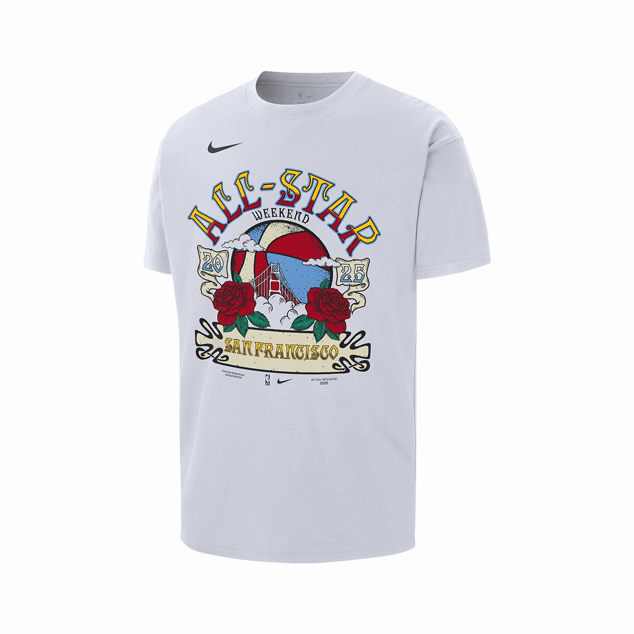 Soft and durable Nike NBA 2025 All-Star Weekend Max90 Men's T-Shirt