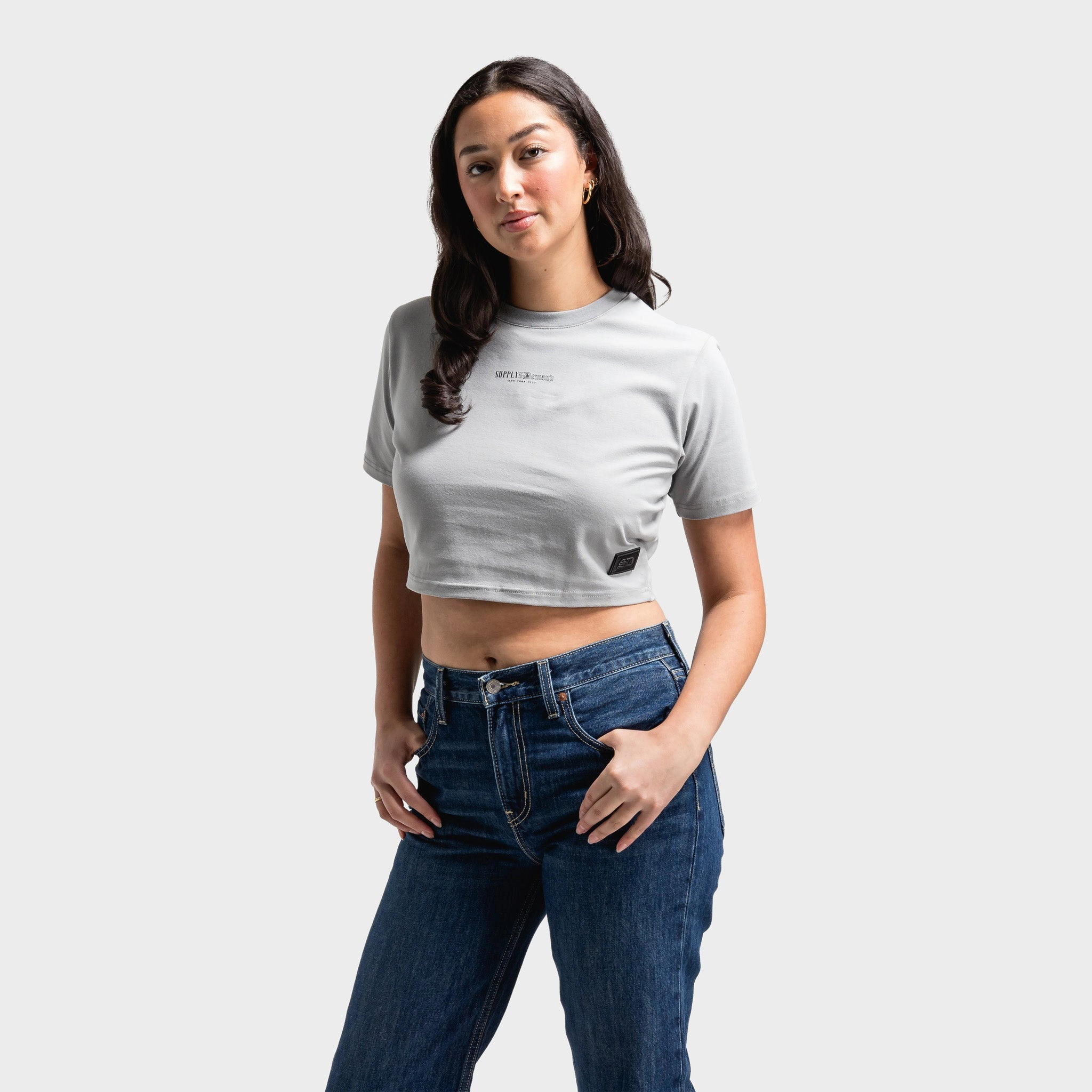 Easy Wear Style Supply & Demand Women's Strike T-Shirt / Grey