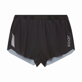 Soar Men's Marathon Shorts Black v2 FormFitting Cut
